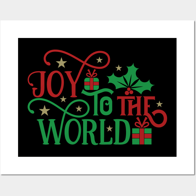 Joy To The World Wall Art by holidaystore